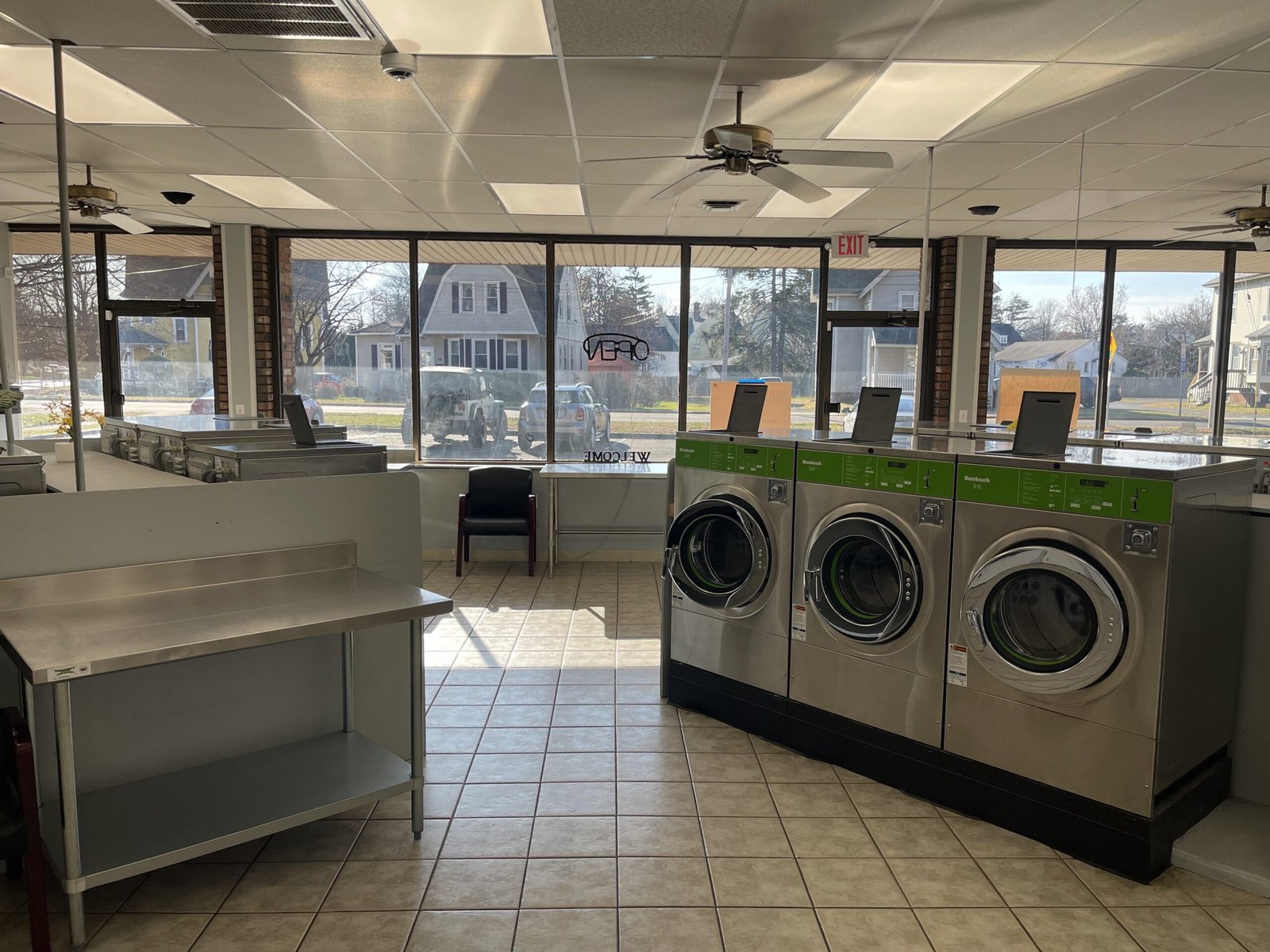 Washing machines inside of Modern Laundry of Windsor